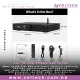 SMSL AL400 HiFi DAC & Power Amplifier | TPA3255 + Dual CS43131 | MM/MC Phono | MQA, DSD & HDMI eARC