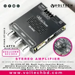 ZK-1002Q BT Digital Amplifier Board – Qualcomm QCC3034 + TPA3116 | 2.0 Channel APTX Lossless 100W+100W (DC 12–24V) | WUZERVON (WUZHI AUDIO)