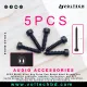 5PCS Black Allen Key Drive Cup Round Head Screws | 1.8-Inch | Subwoofer Cabinet & Speaker Enclosure Fasteners