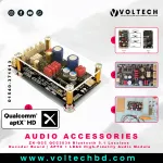 Wuzhi Audio ZK-QCC ( QCC3034 ) Bluetooth 5.1 Lossless Decoder Board – Aptx HD + LDAC HiFi Wireless Audio Module | Voltech Electronics