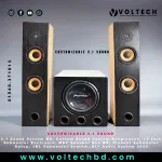 Customizable 2.1 Sound System Setup | 12" Subwoofer + Stereo / Tower Speakers | Voltech Electronics