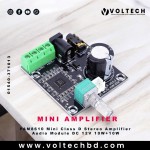 PAM8610 Mini Class D Stereo Amplifier Audio Module DC 12V 10W+10W Stereo